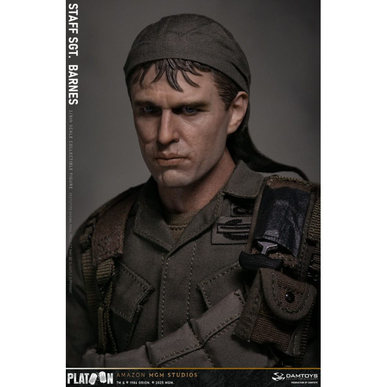 DAMTOYS - Plotone - Sergente maggiore Barnes 1/6 da collezione