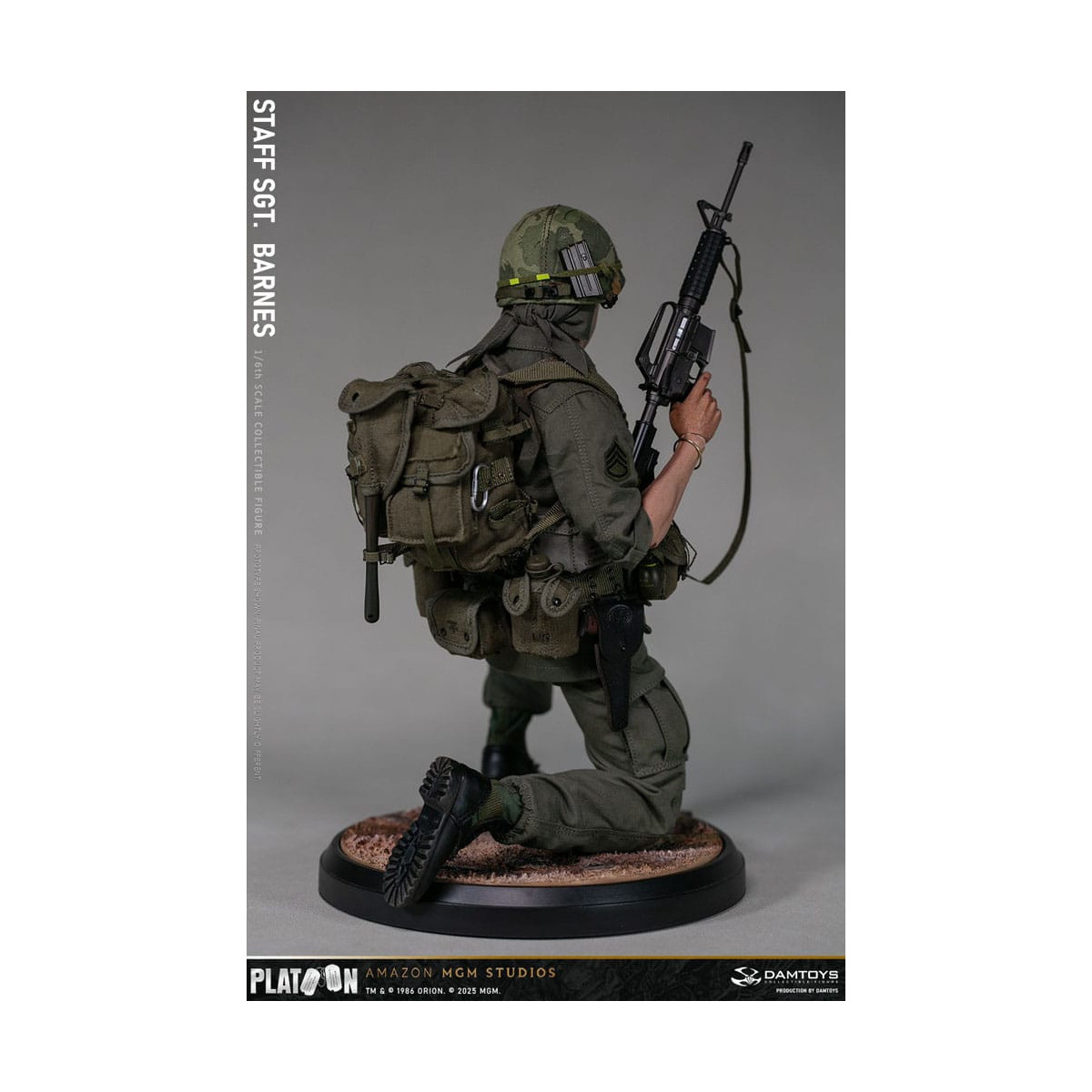 DAMTOYS - Plotone - Sergente maggiore Barnes 1/6 da collezione