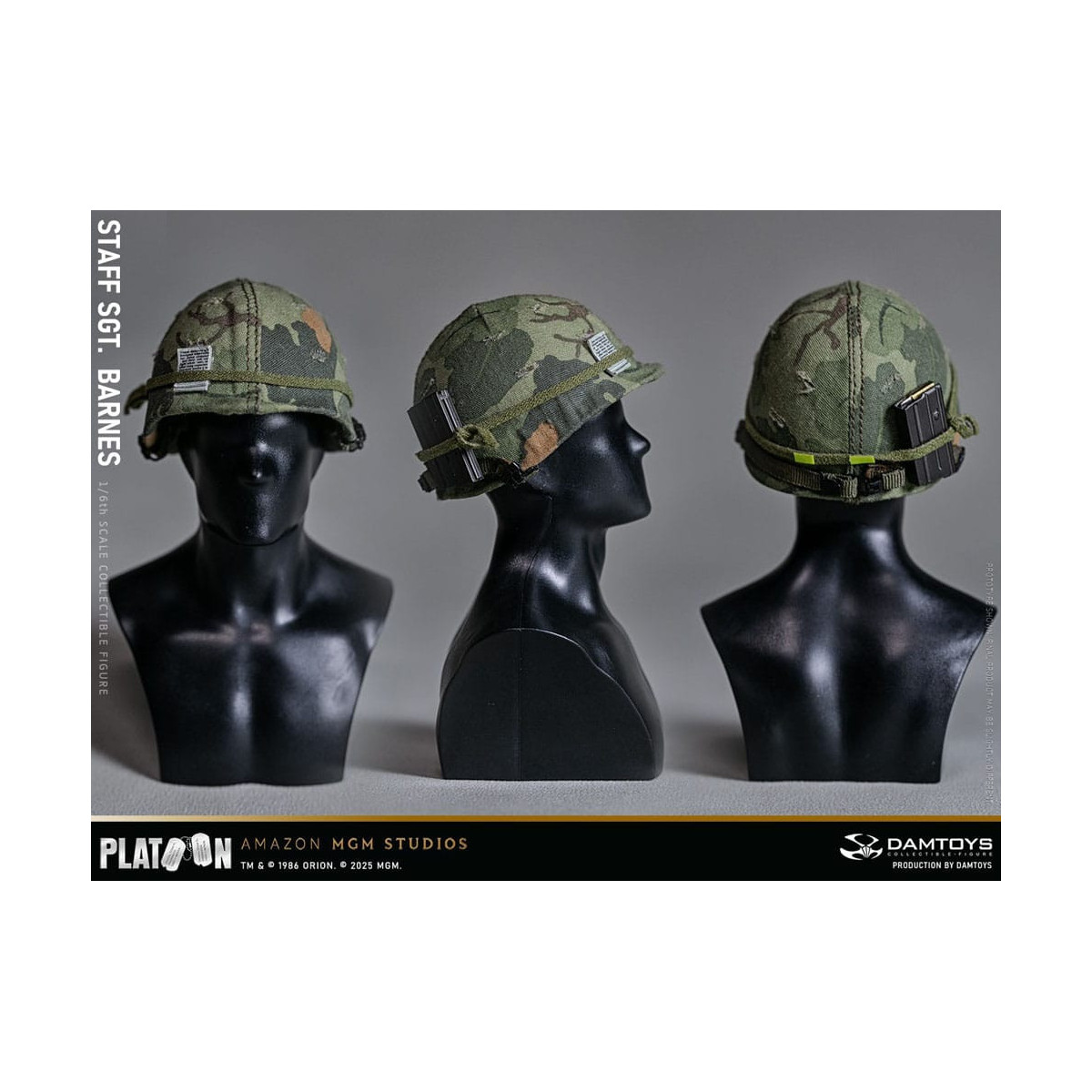 DAMTOYS - Plotone - Sergente maggiore Barnes 1/6 da collezione