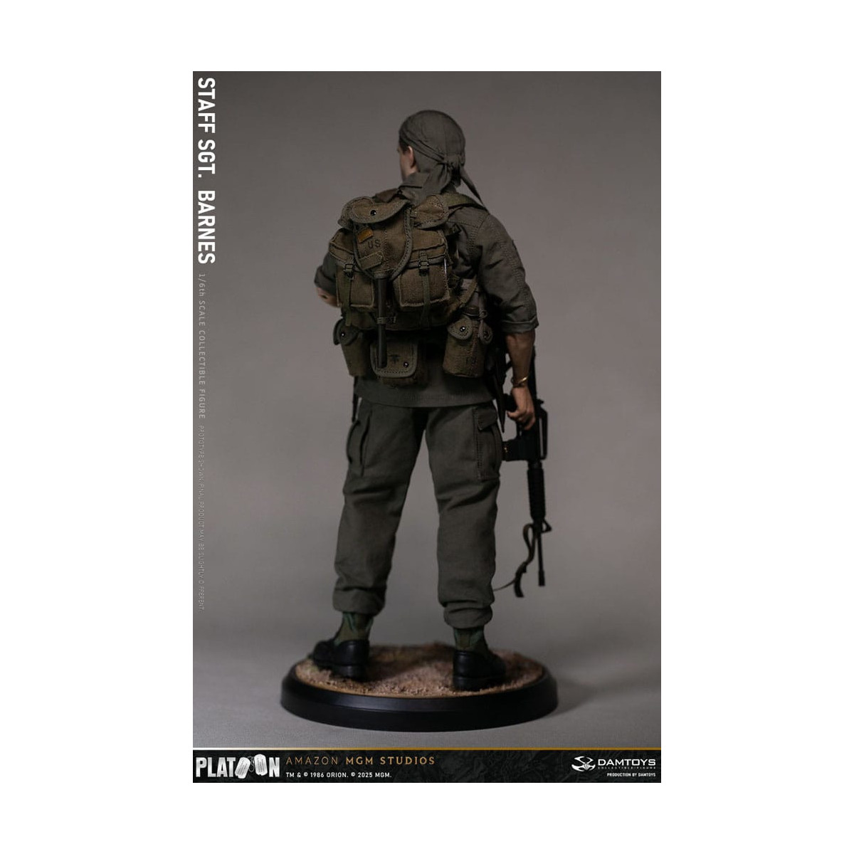 DAMTOYS - Plotone - Sergente maggiore Barnes 1/6 da collezione