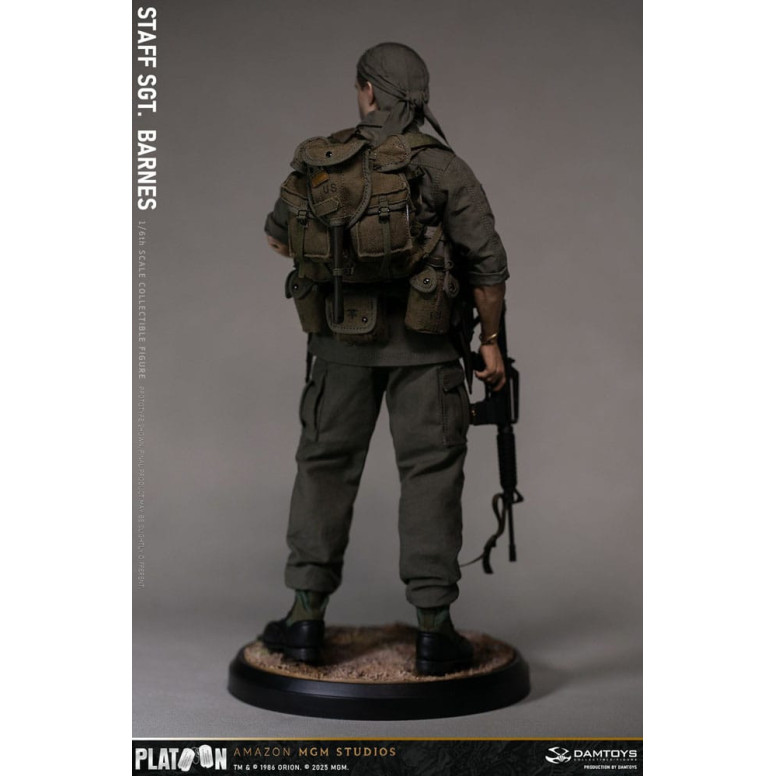 DAMTOYS - Plotone - Sergente maggiore Barnes 1/6 da collezione