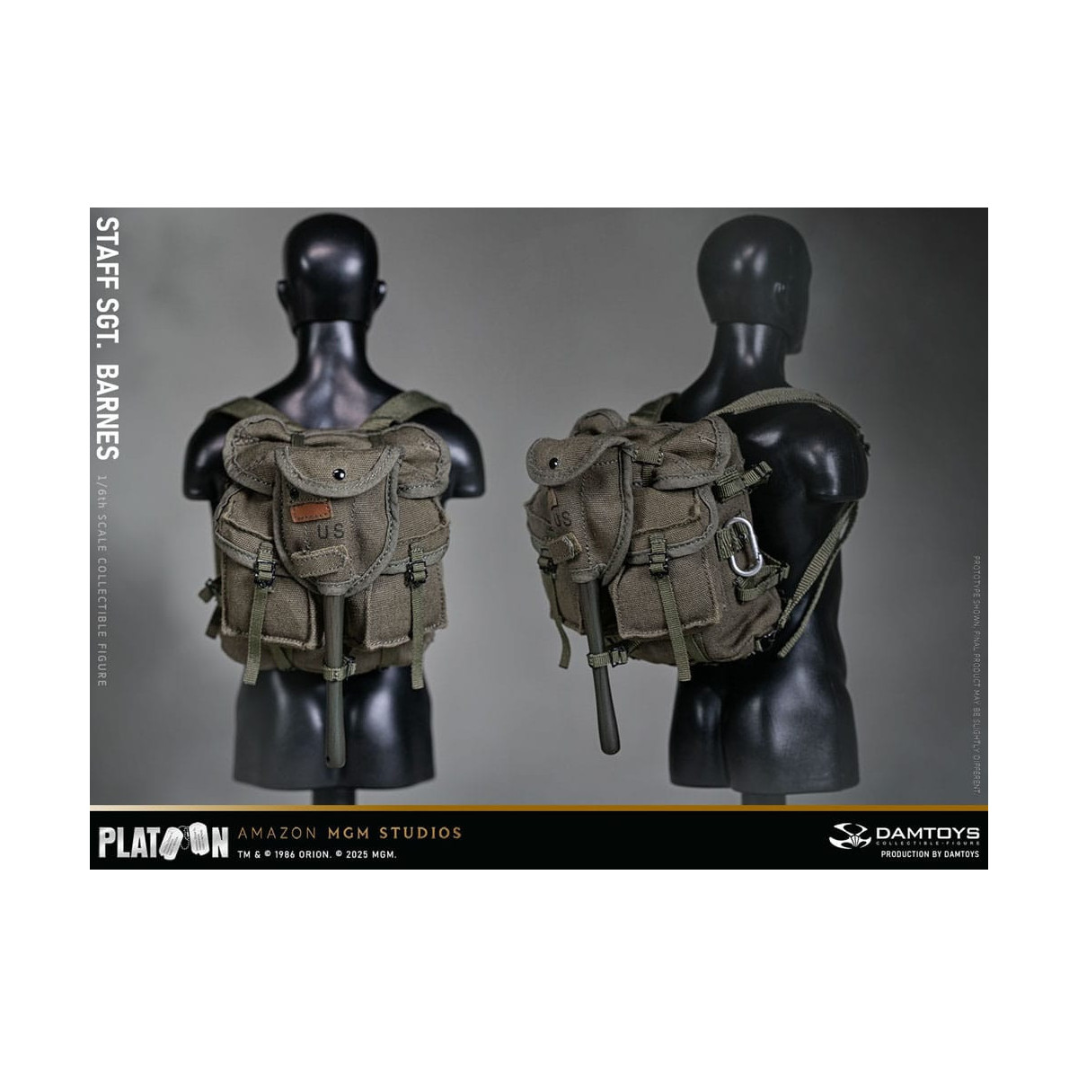 DAMTOYS - Plotone - Sergente maggiore Barnes 1/6 da collezione
