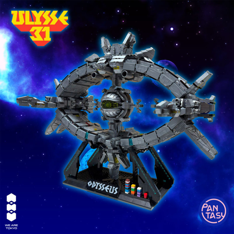 Pantasy X We are Tokyo Ulisse 31 Odisseo con luci 50 cm Set da costruire