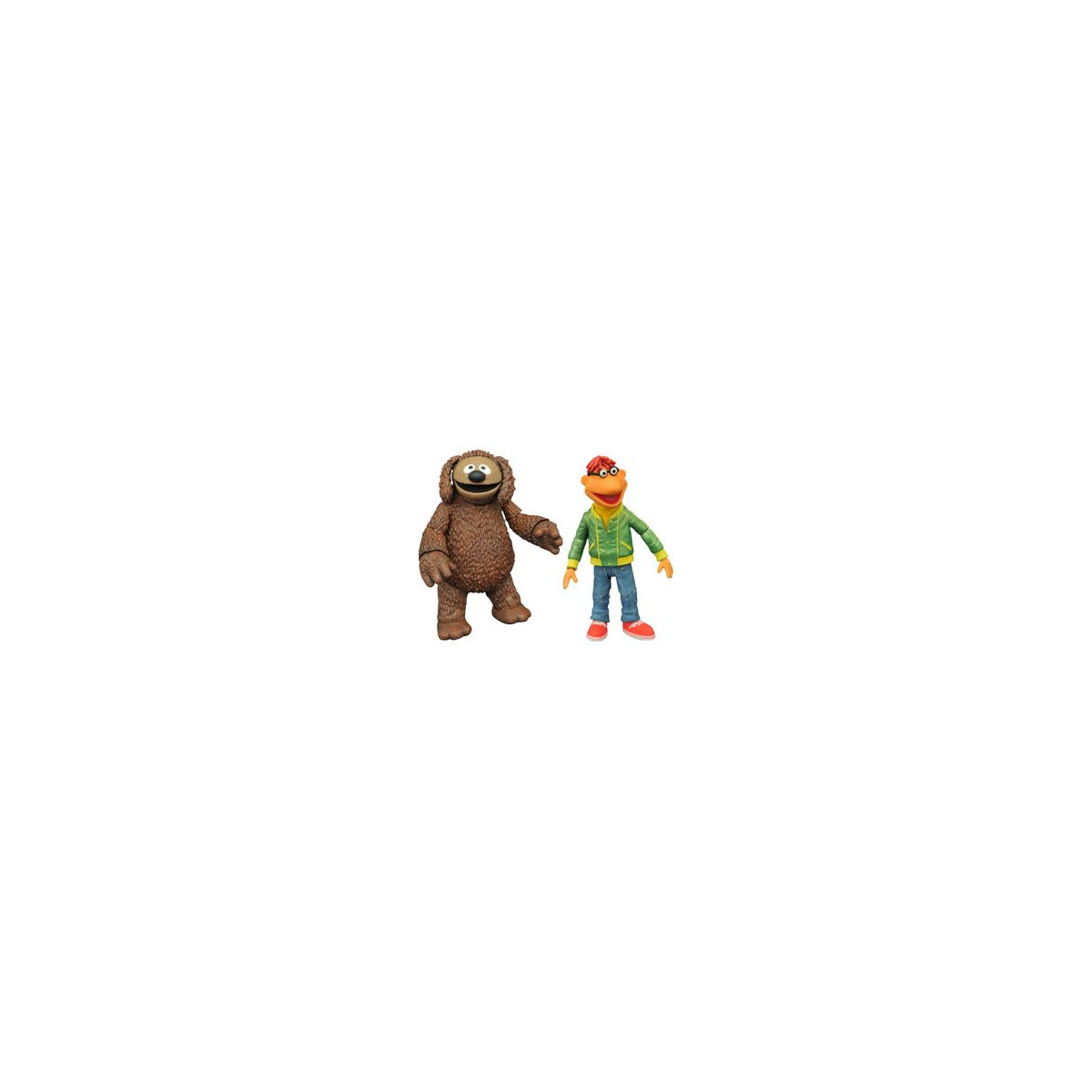Diamond Select I Muppet - Scooter e Rowlf - Confezione da 2 figure