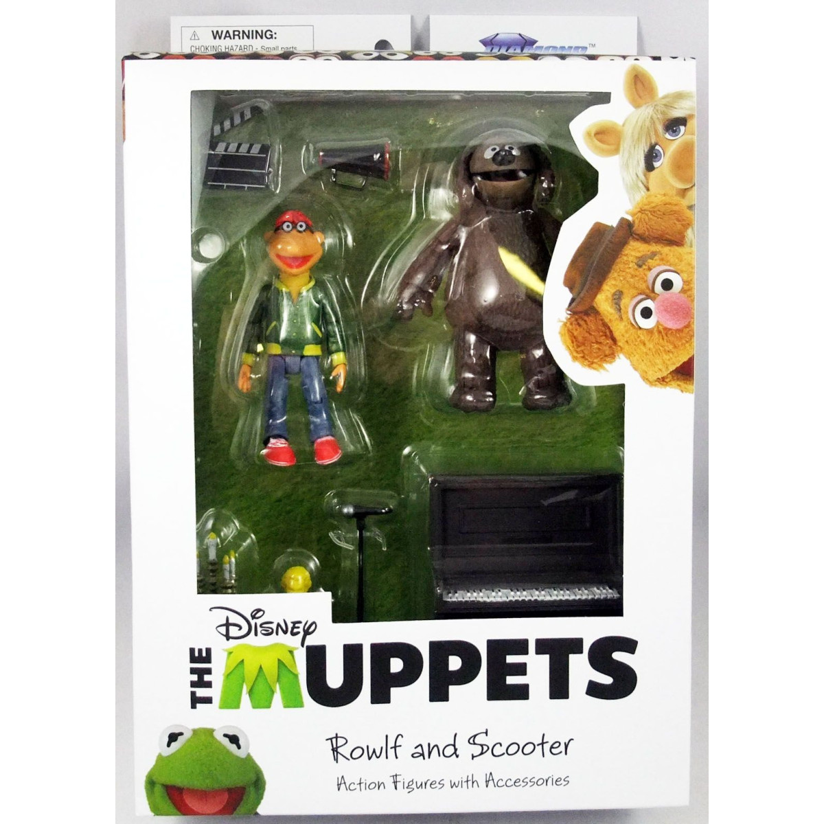 Diamond Select I Muppet - Scooter e Rowlf - Confezione da 2 figure