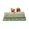 Enesco Disney Tradizione di Jim Shore - Rox e Rouky