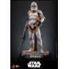 Hot Toys Star Wars - 104° Battaglione Wolfpack Clone Trooper Versione Deluxe - The Clone Wars 1/6 Figurine
