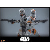 Hot Toys Star Wars - 104° Battaglione Wolfpack Clone Trooper Versione Deluxe - The Clone Wars 1/6 Figurine