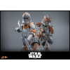 Hot Toys Star Wars - 104° Battaglione Wolfpack Clone Trooper Versione Deluxe - The Clone Wars 1/6 Figurine