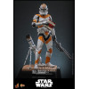 Hot Toys Star Wars - 212° battaglione d'attacco Clone Trooper versione Deluxe - The Clone Wars 1/6