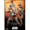 Hot Toys Star Wars - 212° battaglione d'attacco Clone Trooper versione Deluxe - The Clone Wars 1/6