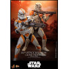 Hot Toys Star Wars - 212° battaglione d'attacco Clone Trooper versione Deluxe - The Clone Wars 1/6