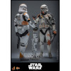 Hot Toys Star Wars - 212° battaglione d'attacco Clone Trooper versione Deluxe - The Clone Wars 1/6