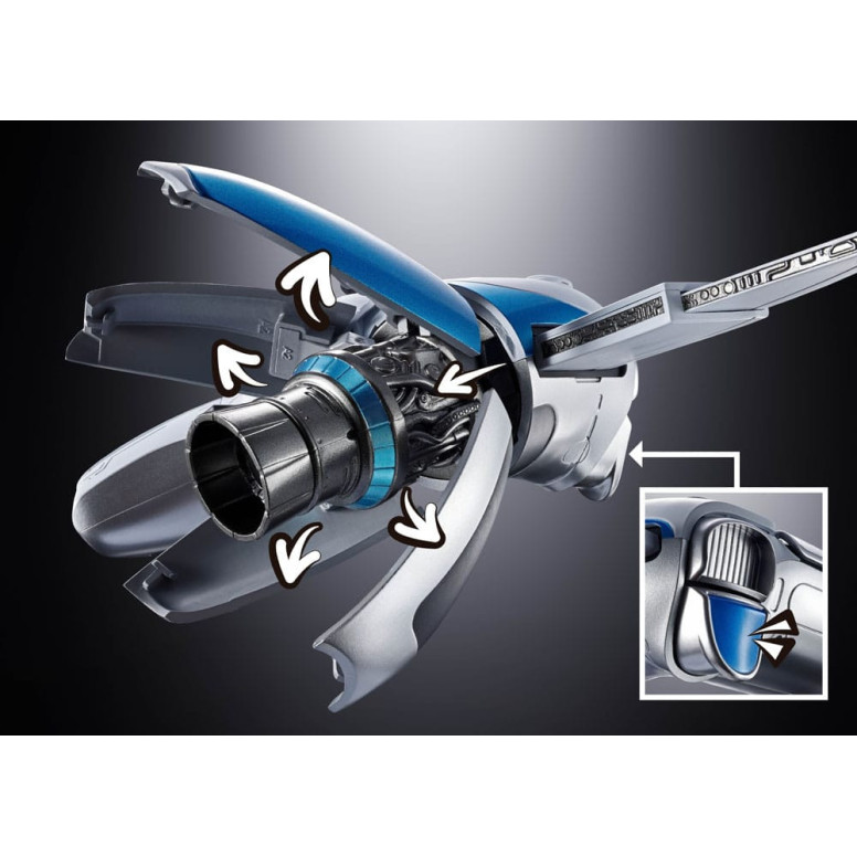 Tamashii Nations Chogokin Astro Bot - Astro Bot e Dual Speeder