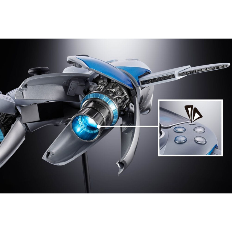 Tamashii Nations Chogokin Astro Bot - Astro Bot e Dual Speeder