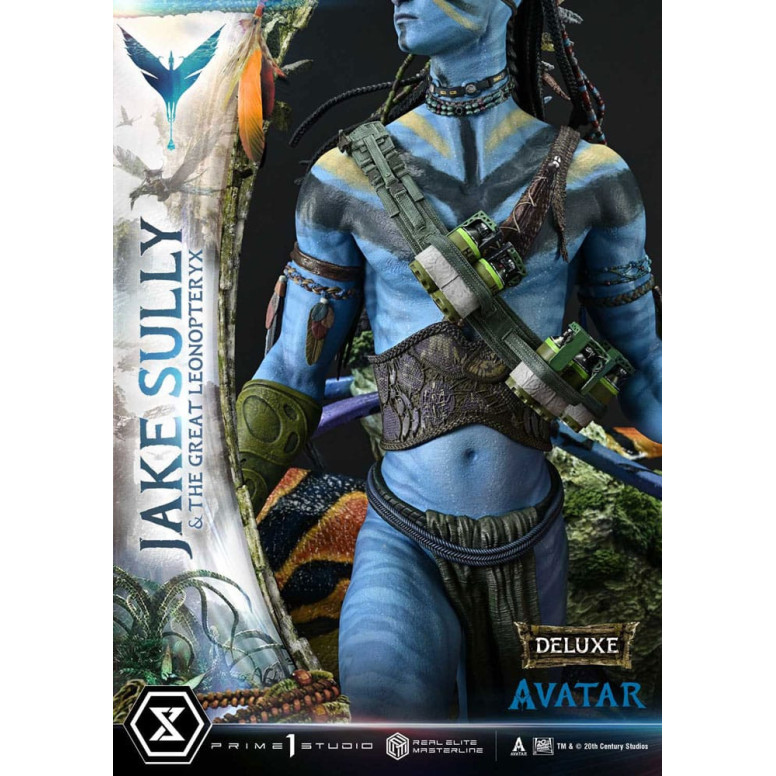 Prime 1 Studio Avatar - Jake Sully e il Grande Leonopteryx Versione Deluxe 1/4