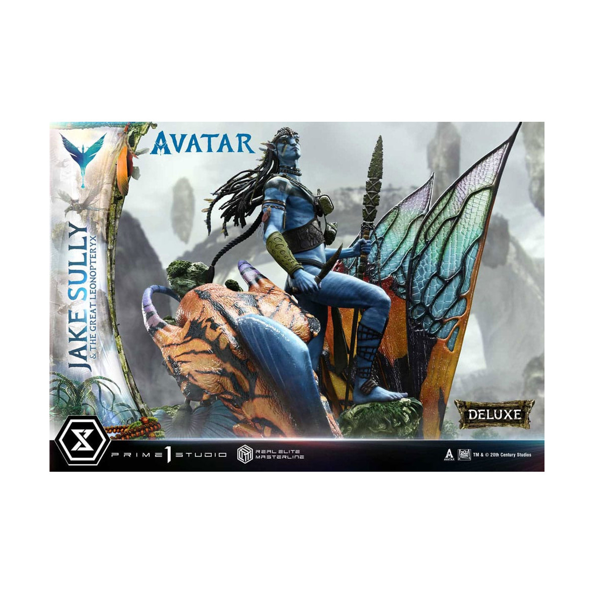 Prime 1 Studio Avatar - Jake Sully e il Grande Leonopteryx Versione Deluxe 1/4