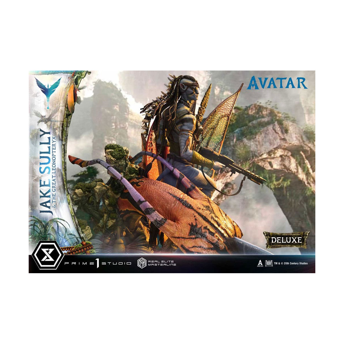 Prime 1 Studio Avatar - Jake Sully e il Grande Leonopteryx Versione Deluxe 1/4