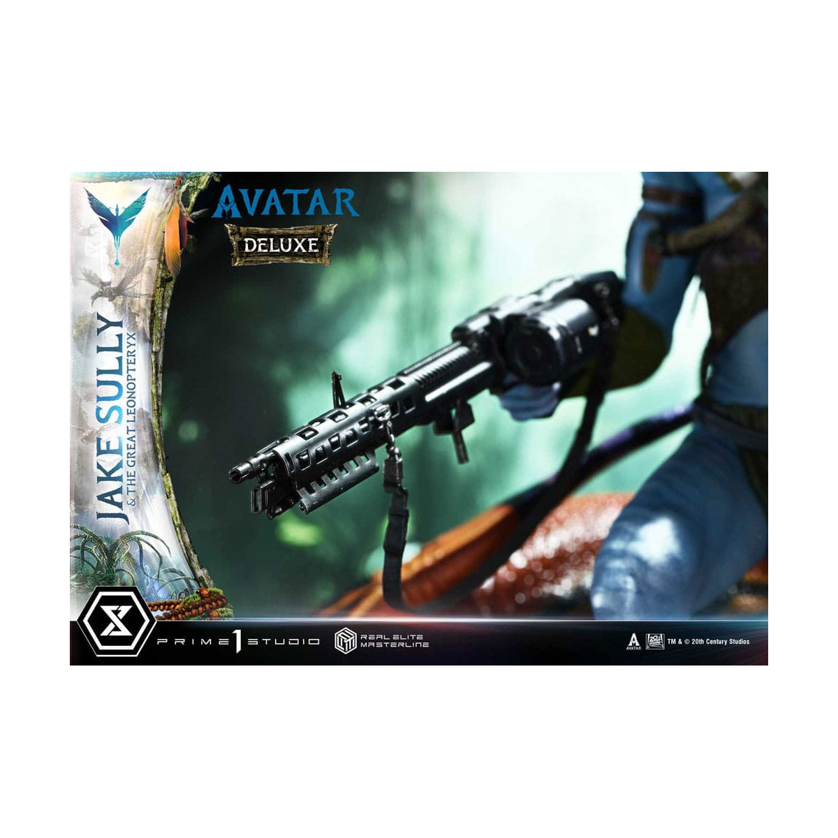 Prime 1 Studio Avatar - Jake Sully e il Grande Leonopteryx Versione Deluxe 1/4