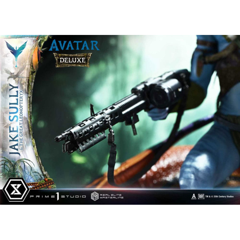 Prime 1 Studio Avatar - Jake Sully e il Grande Leonopteryx Versione Deluxe 1/4