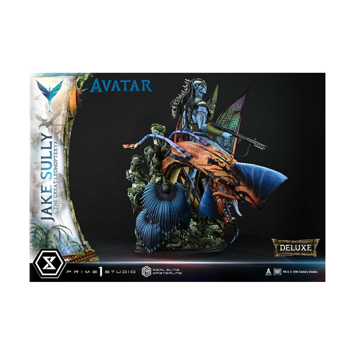 Prime 1 Studio Avatar - Jake Sully e il Grande Leonopteryx Versione Deluxe 1/4