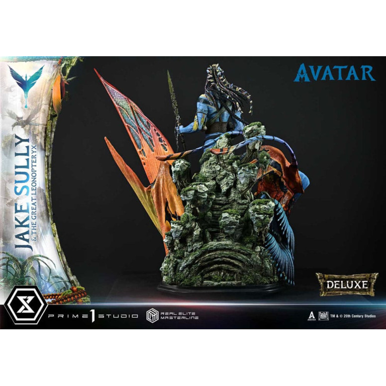 Prime 1 Studio Avatar - Jake Sully e il Grande Leonopteryx Versione Deluxe 1/4