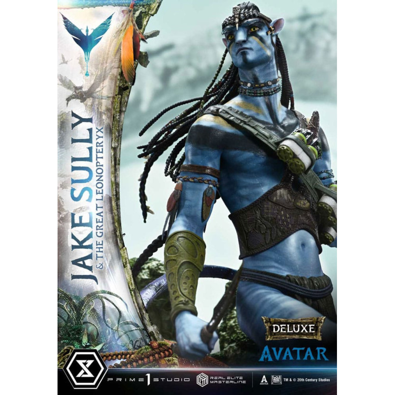 Prime 1 Studio Avatar - Jake Sully e il Grande Leonopteryx Versione Deluxe 1/4