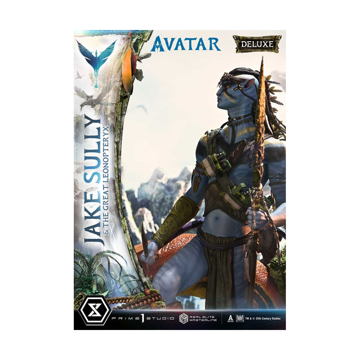 Prime 1 Studio Avatar - Jake Sully e il Grande Leonopteryx Versione Deluxe 1/4