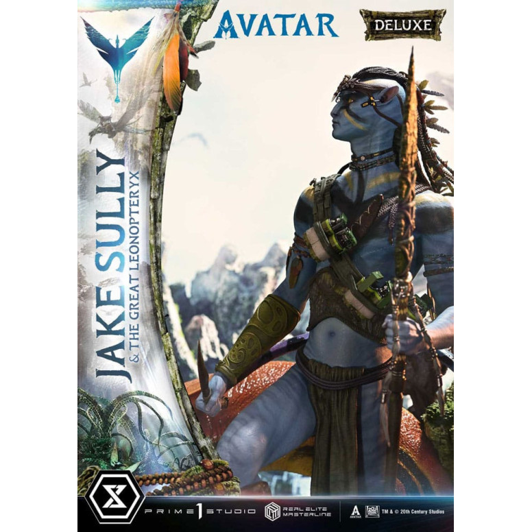 Prime 1 Studio Avatar - Jake Sully e il Grande Leonopteryx Versione Deluxe 1/4