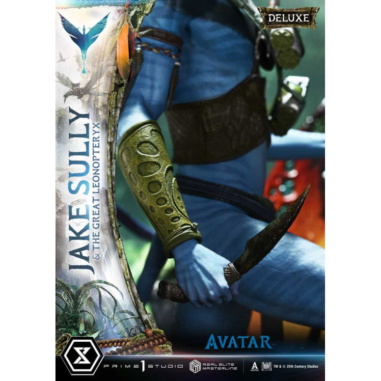 Prime 1 Studio Avatar - Jake Sully e il Grande Leonopteryx Versione Deluxe 1/4