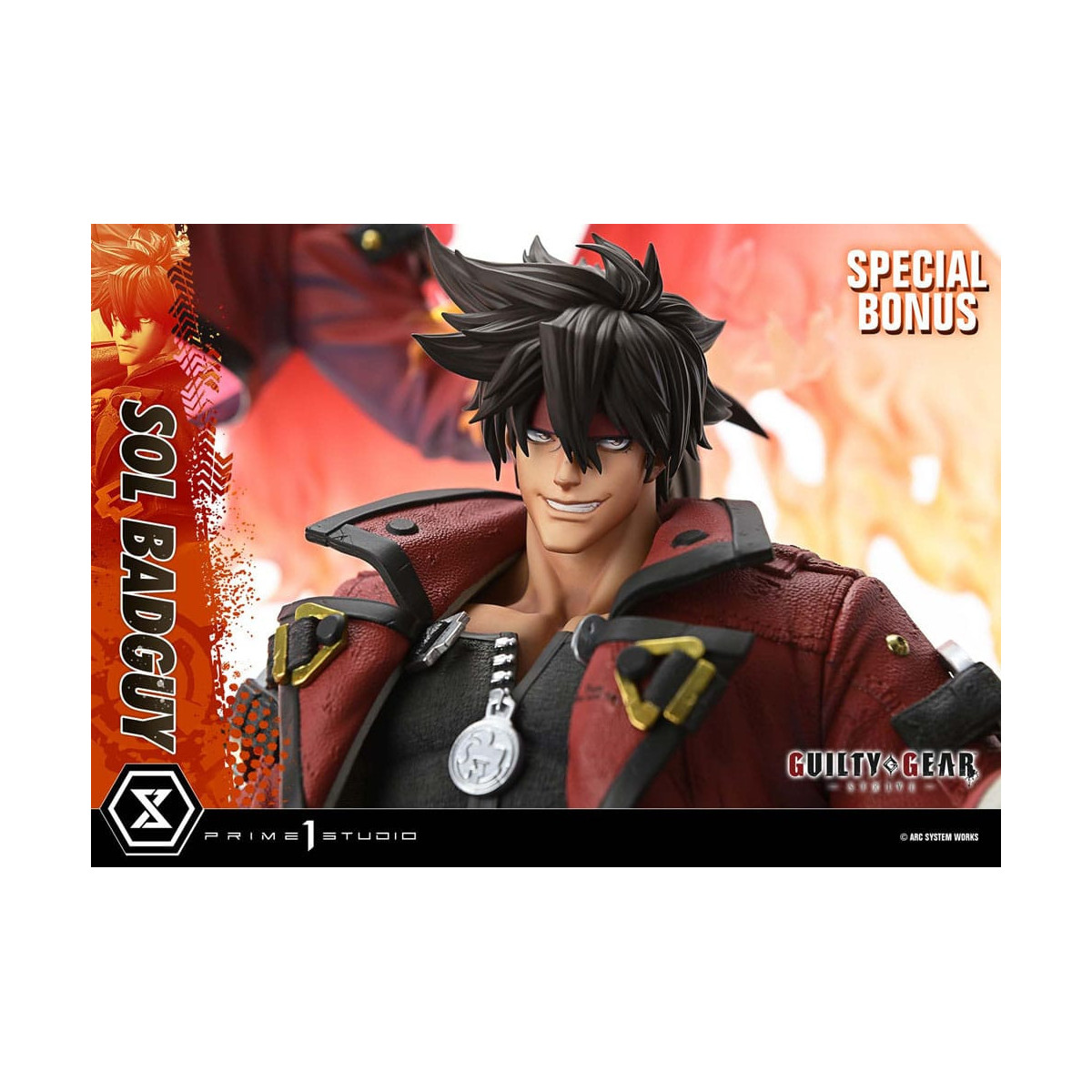 Prime 1 Studio - Guilty gear Strive - Sol Badguy Versione Bonus Serie Premium Masterline 1/4