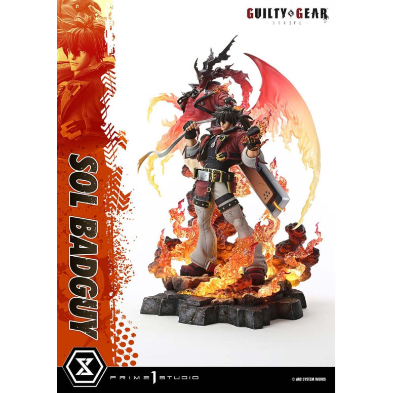 Prime 1 Studio - Guilty gear Strive - Sol Badguy Versione Bonus Serie Premium Masterline 1/4