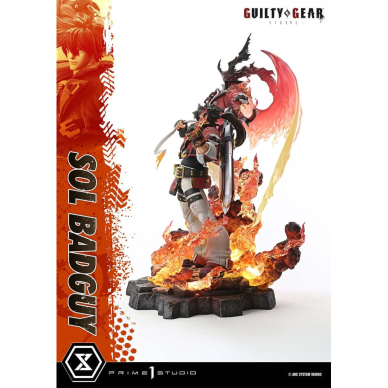 Prime 1 Studio - Guilty gear Strive - Sol Badguy Versione Bonus Serie Premium Masterline 1/4