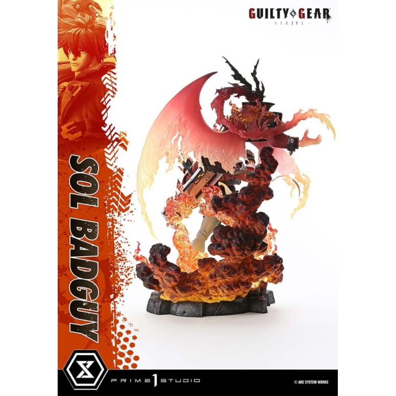 Prime 1 Studio - Guilty gear Strive - Sol Badguy Versione Bonus Serie Premium Masterline 1/4