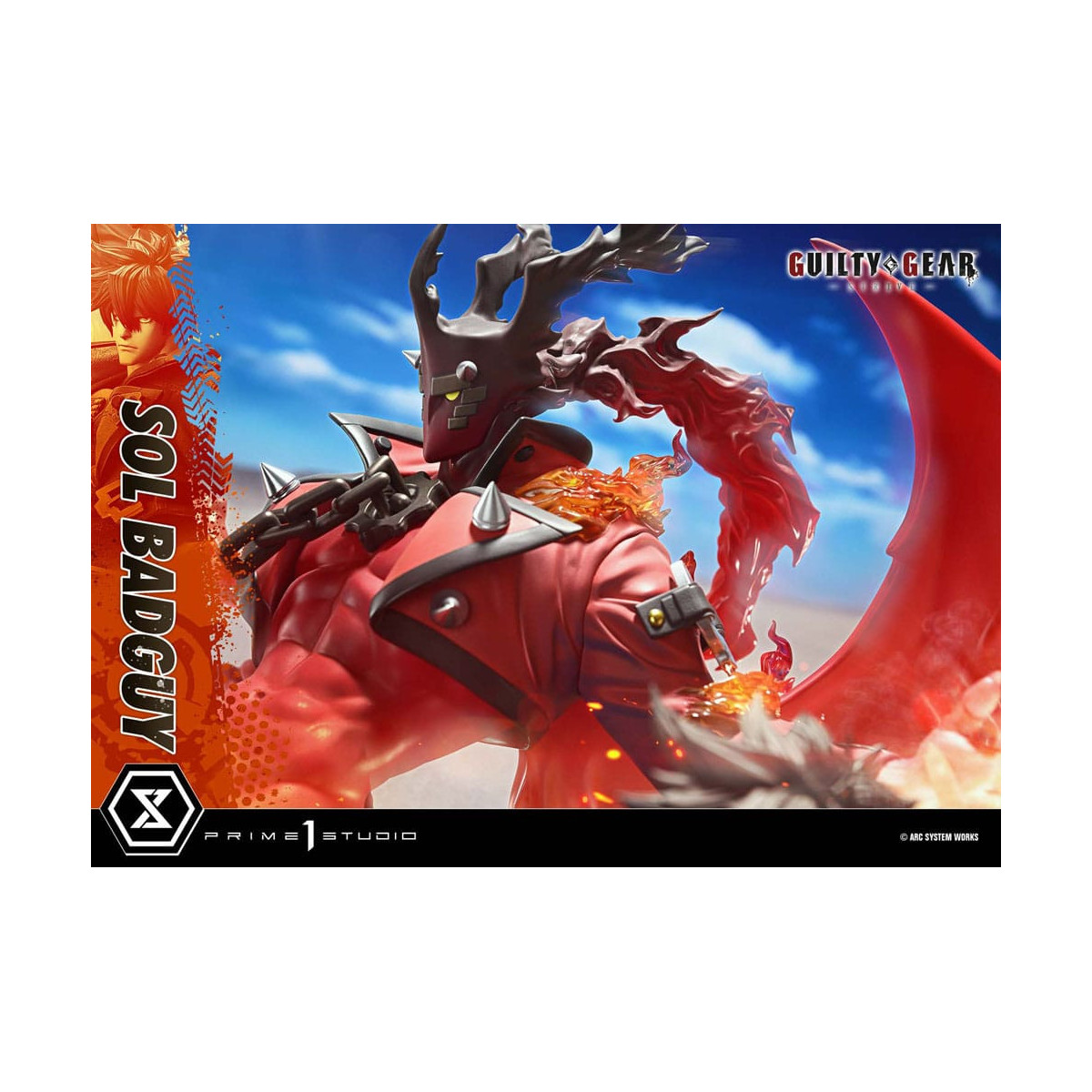 Prime 1 Studio - Guilty gear Strive - Sol Badguy Versione Bonus Serie Premium Masterline 1/4