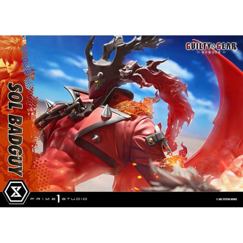 Prime 1 Studio - Guilty gear Strive - Sol Badguy Versione Bonus Serie Premium Masterline 1/4