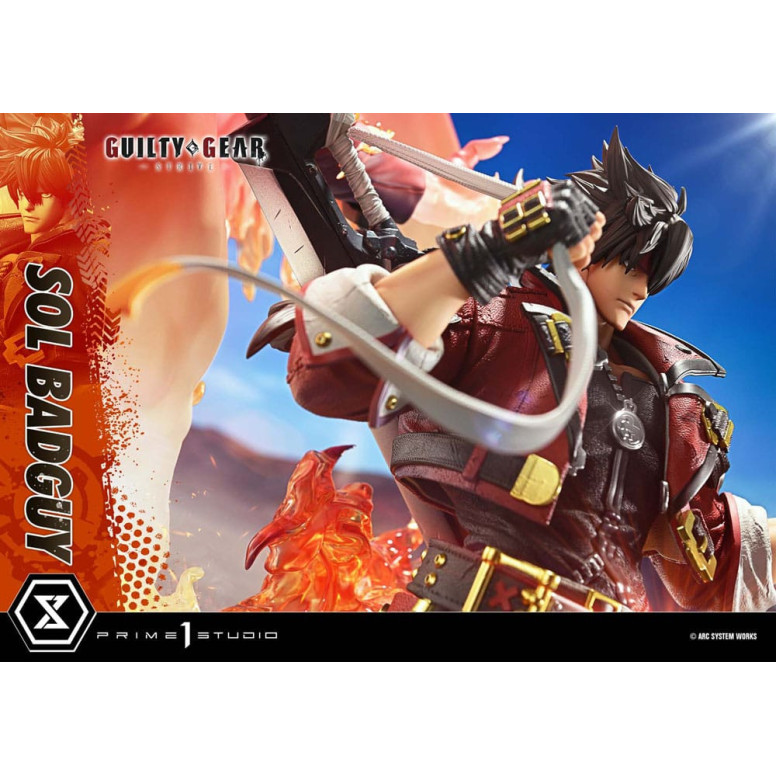 Prime 1 Studio - Guilty gear Strive - Sol Badguy Versione Bonus Serie Premium Masterline 1/4