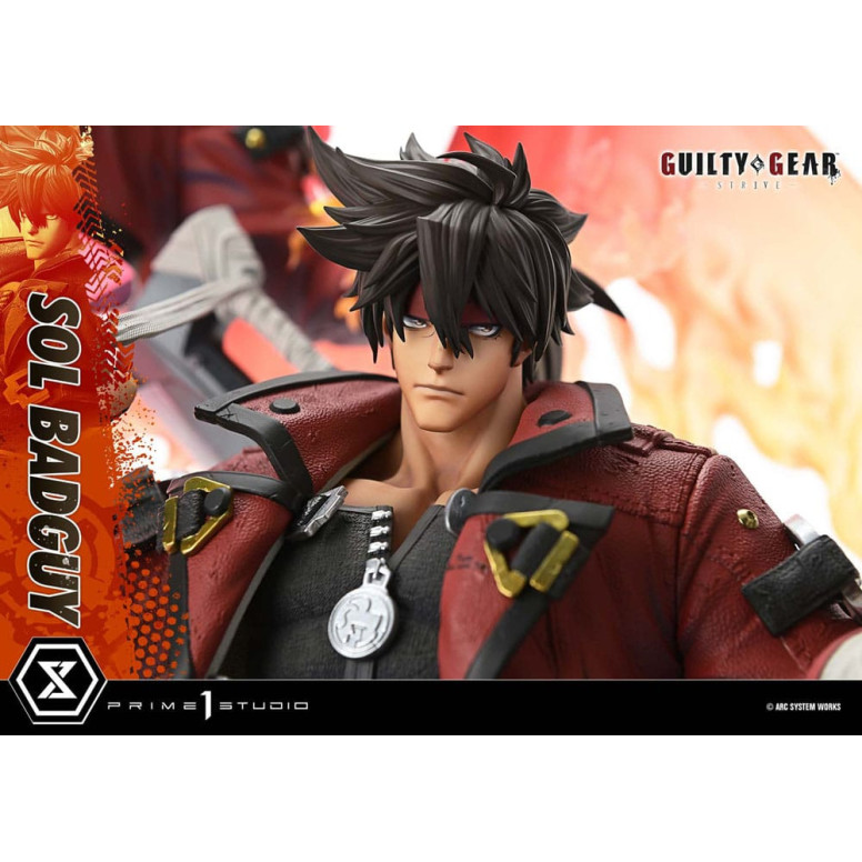 Prime 1 Studio - Guilty gear Strive - Sol Badguy Versione Bonus Serie Premium Masterline 1/4