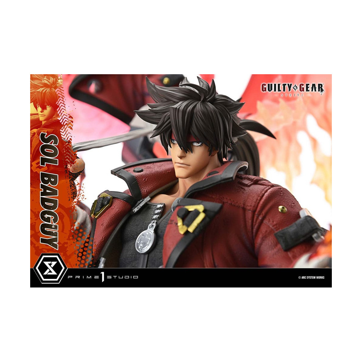 Prime 1 Studio - Guilty gear Strive - Sol Badguy Versione Bonus Serie Premium Masterline 1/4