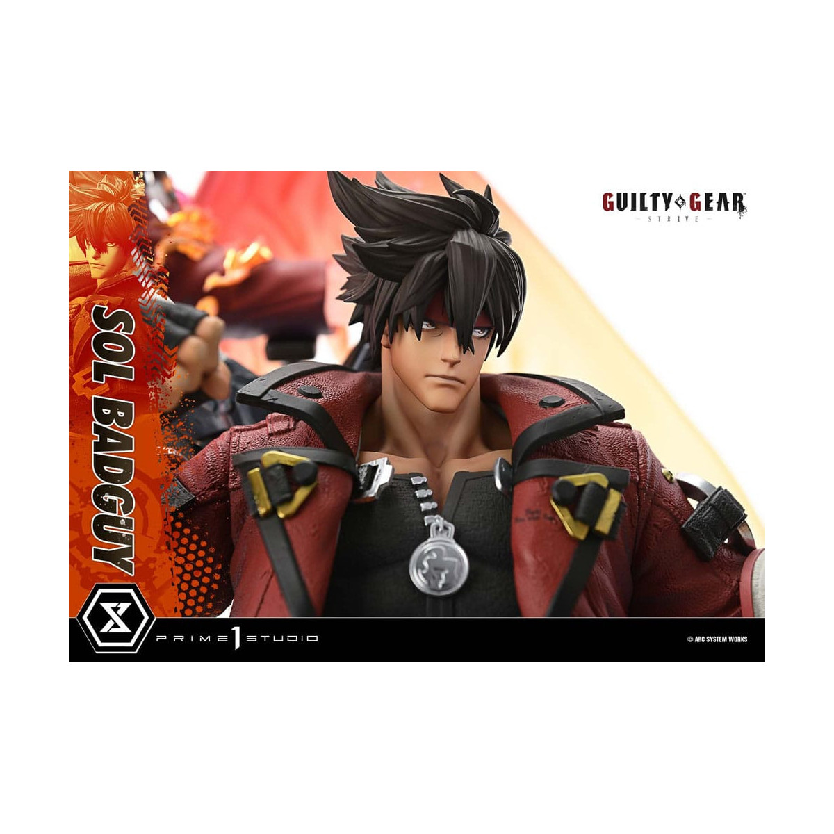 Prime 1 Studio - Guilty gear Strive - Sol Badguy Versione Bonus Serie Premium Masterline 1/4