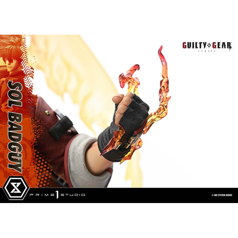 Prime 1 Studio - Guilty gear Strive - Sol Badguy Versione Bonus Serie Premium Masterline 1/4