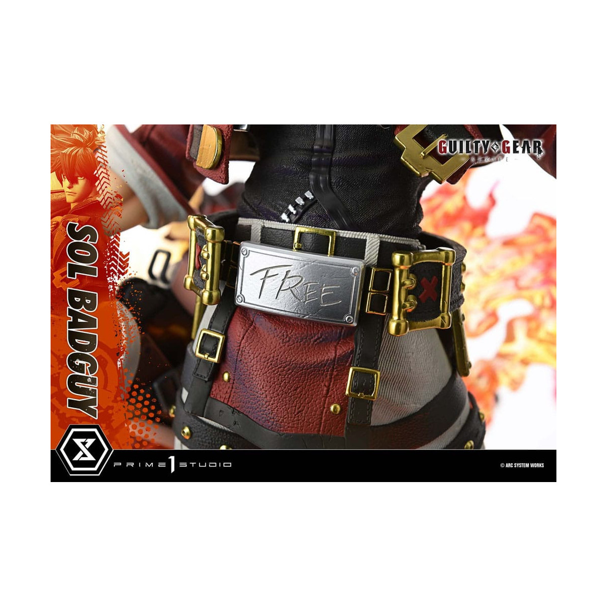 Prime 1 Studio - Guilty gear Strive - Sol Badguy Versione Bonus Serie Premium Masterline 1/4