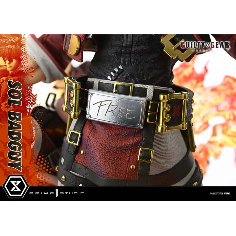Prime 1 Studio - Guilty gear Strive - Sol Badguy Versione Bonus Serie Premium Masterline 1/4
