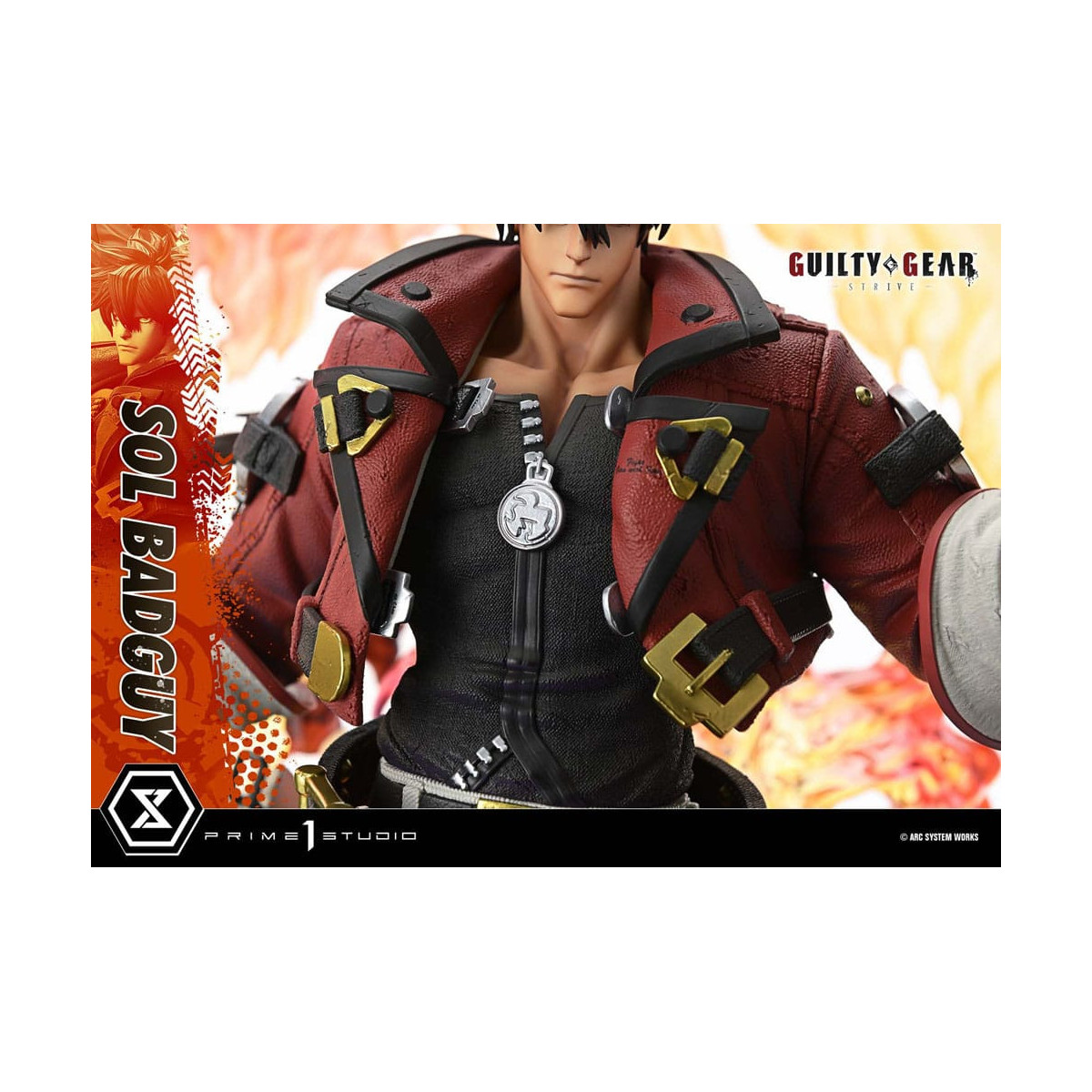 Prime 1 Studio - Guilty gear Strive - Sol Badguy Versione Bonus Serie Premium Masterline 1/4