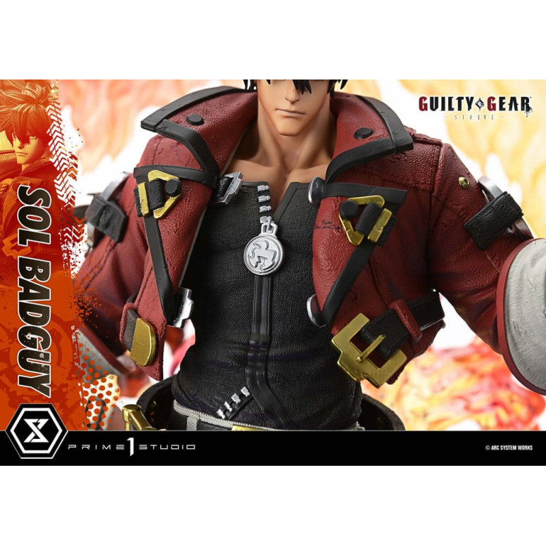 Prime 1 Studio - Guilty gear Strive - Sol Badguy Versione Bonus Serie Premium Masterline 1/4