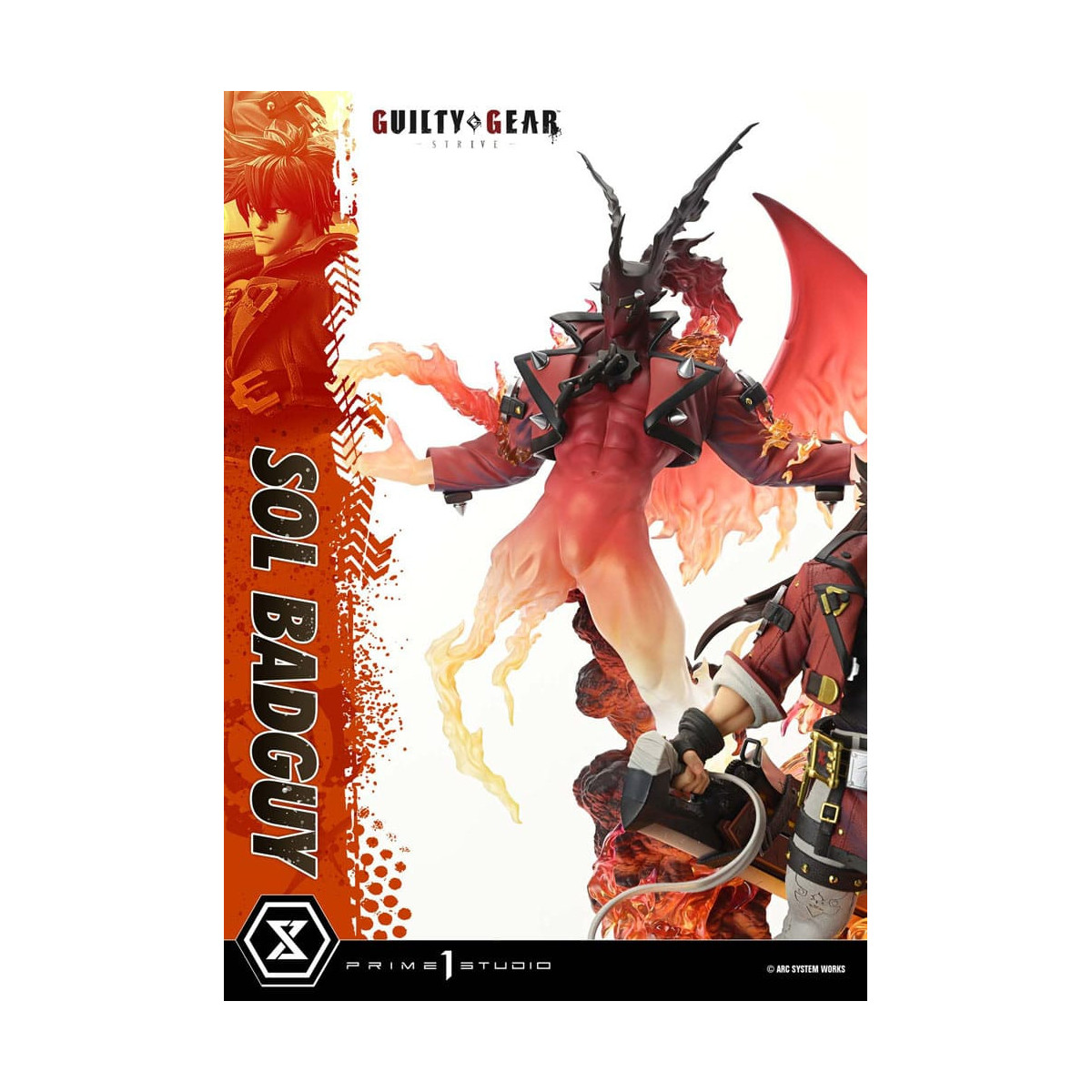 Prime 1 Studio - Guilty gear Strive - Sol Badguy Versione Bonus Serie Premium Masterline 1/4