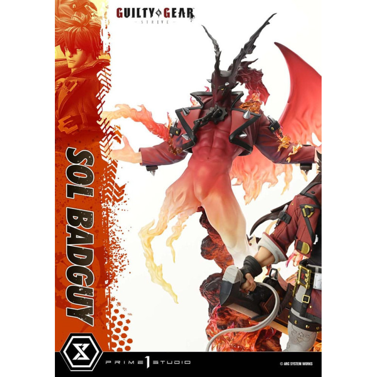 Prime 1 Studio - Guilty gear Strive - Sol Badguy Versione Bonus Serie Premium Masterline 1/4