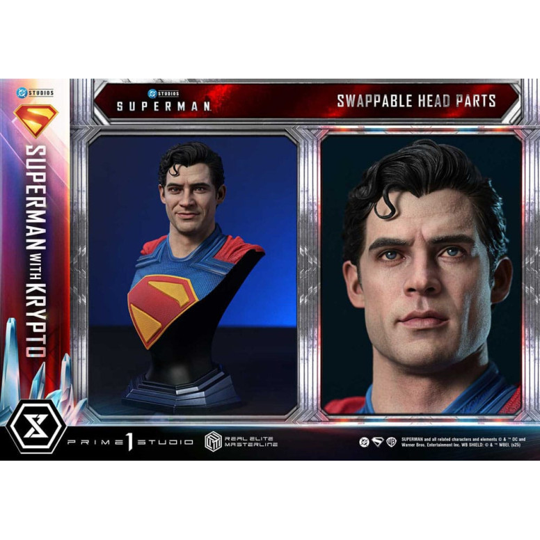 Prime 1 Studio - Superman con Krypto - Real Elite Masterline Serie 1/3