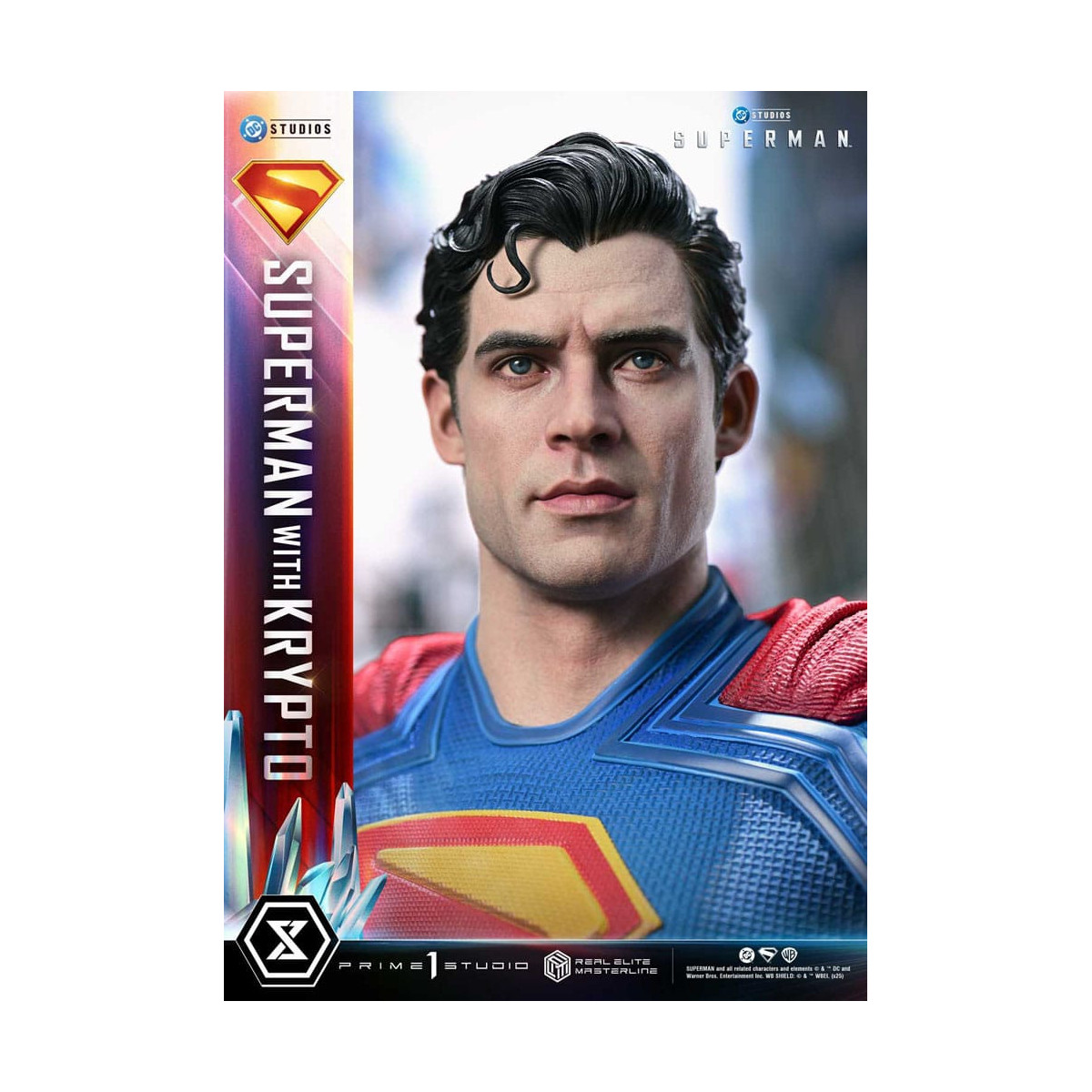 Prime 1 Studio - Superman con Krypto - Real Elite Masterline Serie 1/3