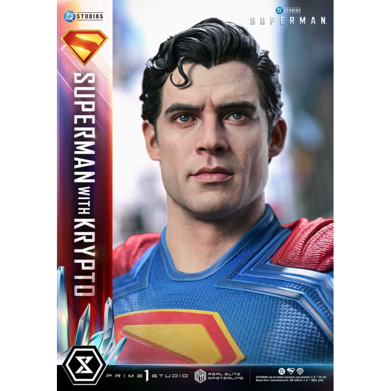 Prime 1 Studio - Superman con Krypto - Real Elite Masterline Serie 1/3
